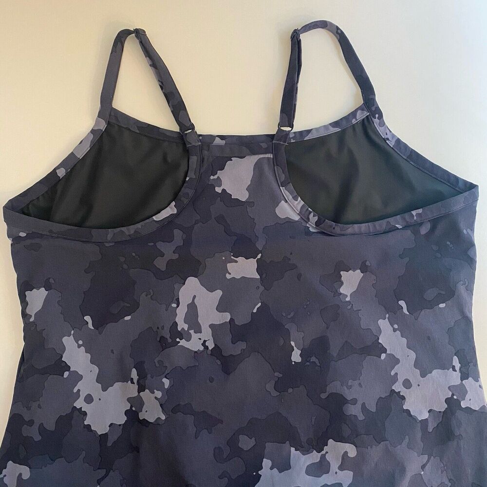 Mountain Hardwear Womens Dynama Dress Shorts Large Black Gray Camo Lined Pocket - Picture 11 of 12